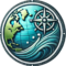 Globe and compass icon representing travel and exploration for TravelSecretsGuide.com.